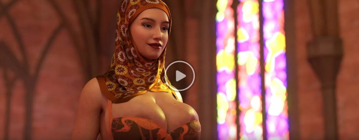 Queen Royally Rewards an Exotic Futa Dancer [FUTA] [Taboomania]