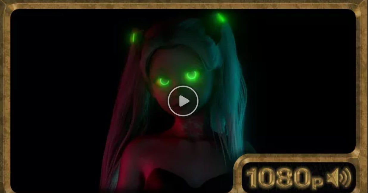 Rebecca Juicy Young Minx Dances Obscenely in the Darkness [ChainedStar]