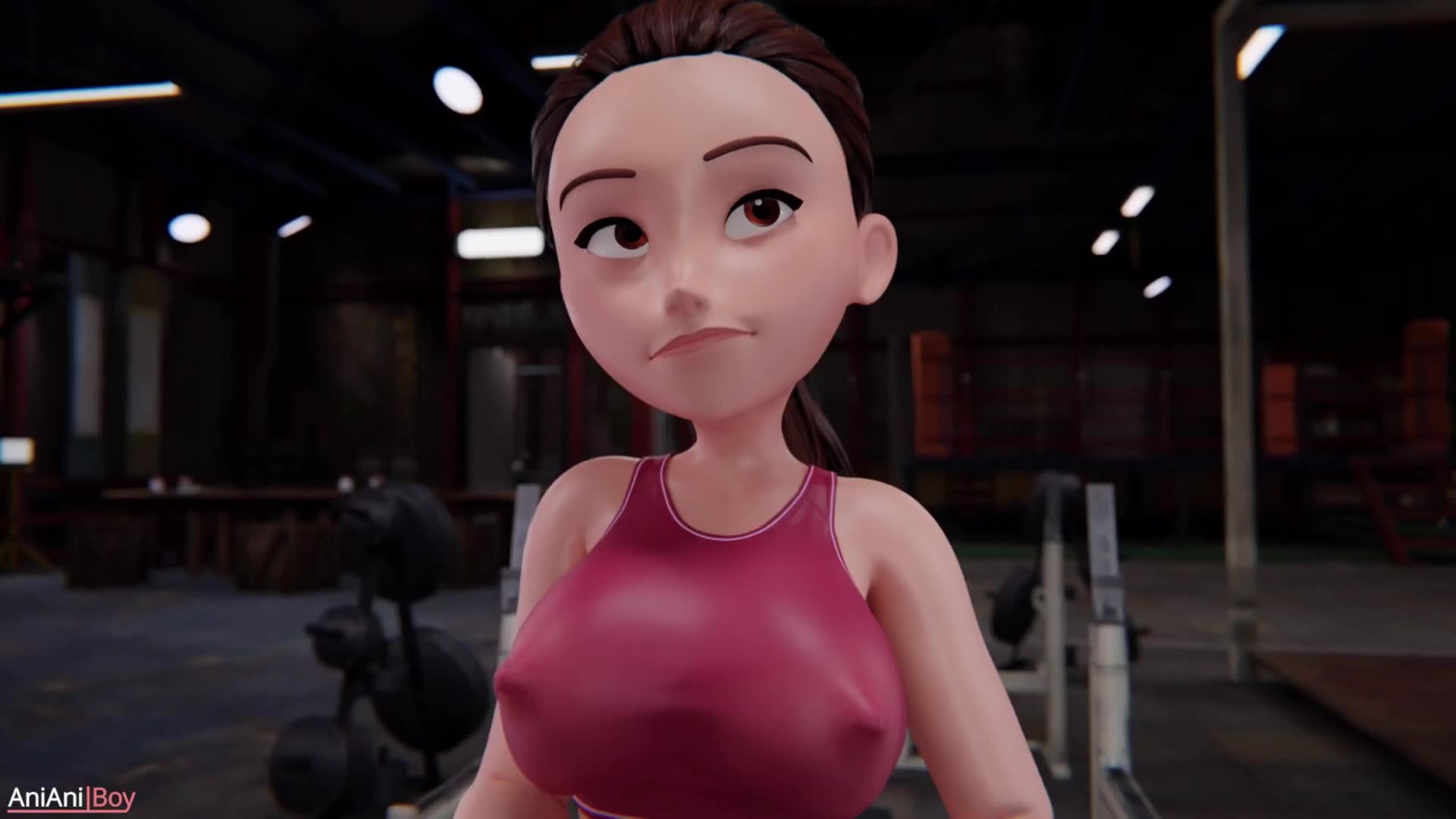 Helen Parr Training [Clothed] [AniAniBoy]