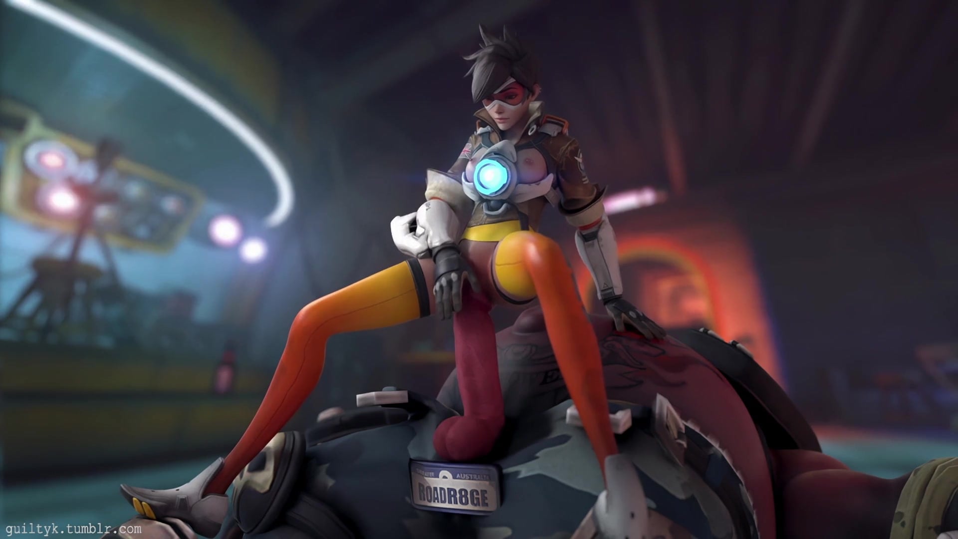 Tracer x Roadhog [Guiltyk]