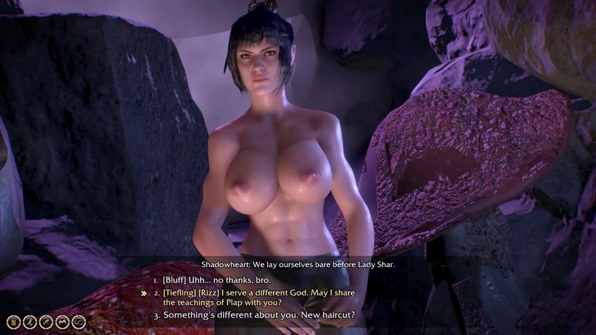 Shadowheart Cave Plapping [Almighty Patty]