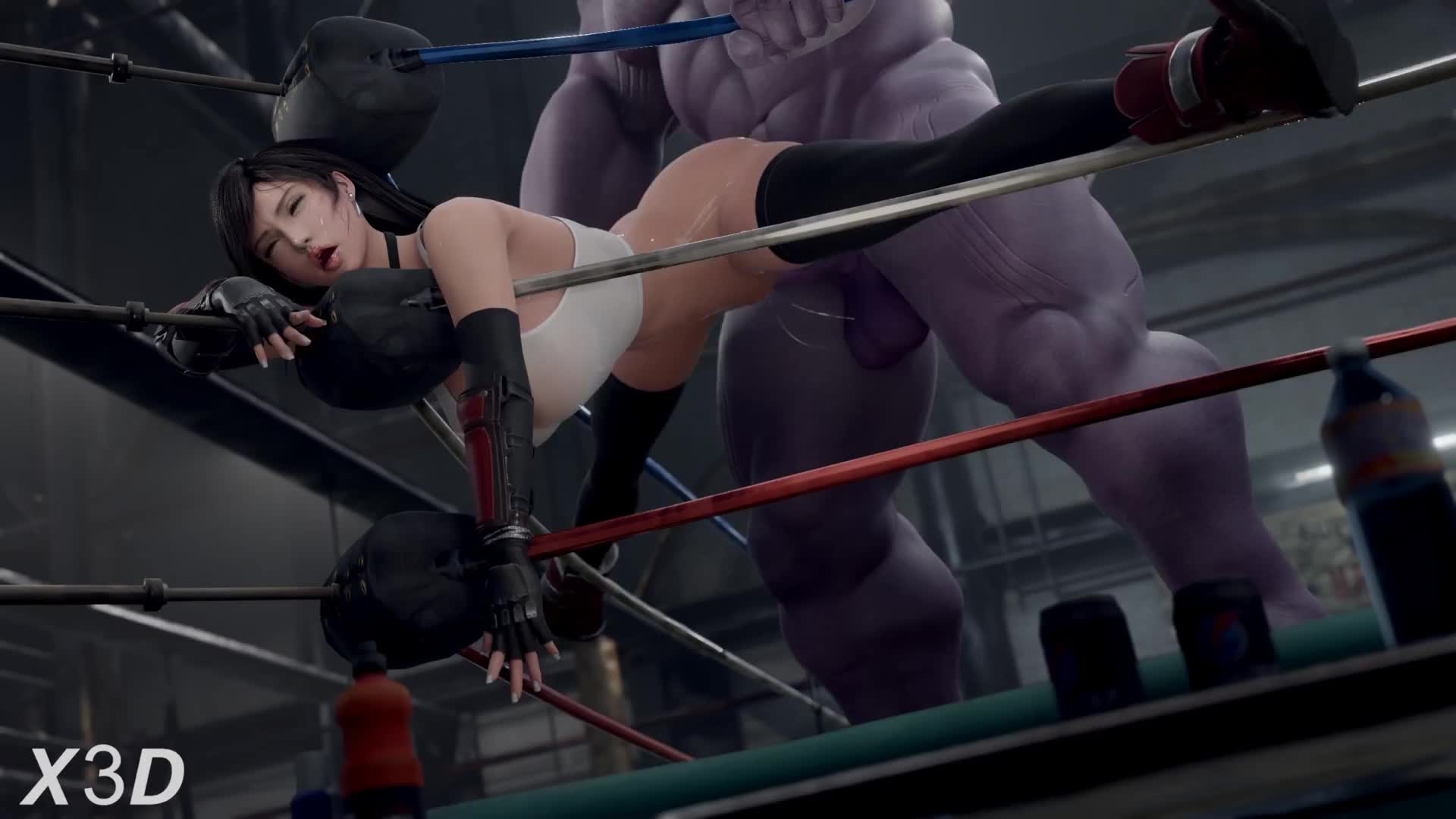Tifa Lockhart Steps Into The Ring With Thanos [X3D]