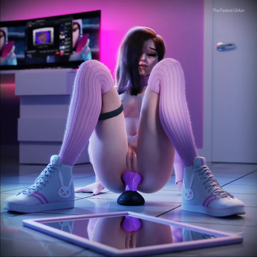 Dva Loves Her Toy [The Fastest GMan]