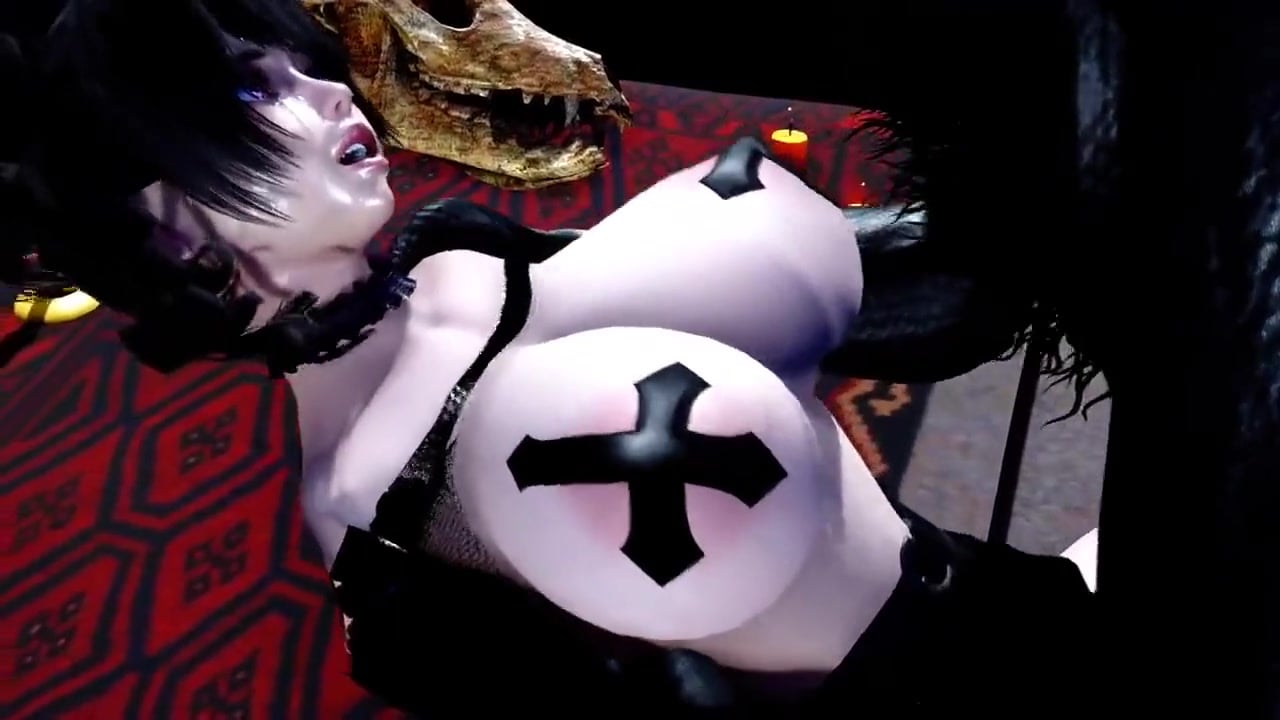 3D Hentai – Monster Fucks Witch [HoneyBttch]