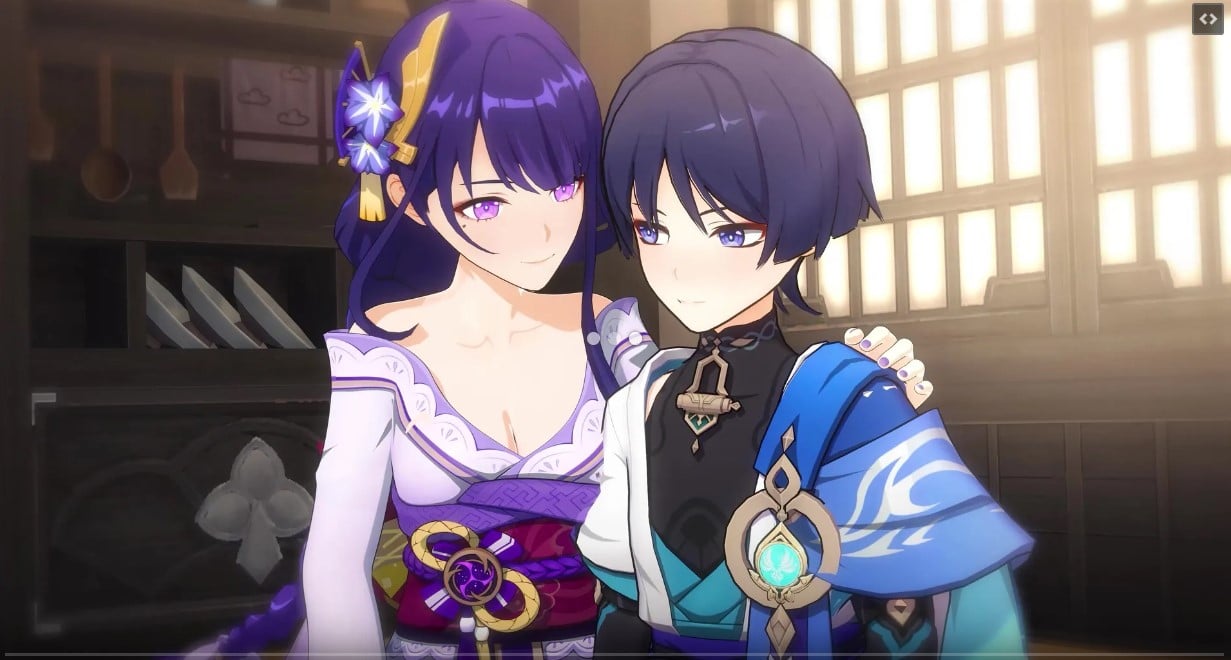 Mommy Ei X Scaramouche Reunion Sex [Pastapaprika]
