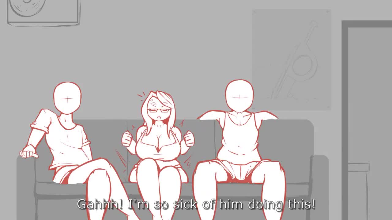 Angry and Horny Woman Cheats With 2 Men [Quin-nsfw]