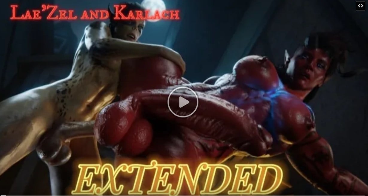 LaeZel and Karlach EXTENDED [FUTA] [Amazonium]