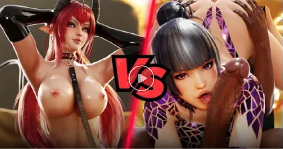 Sinia Succubus Vs Nyotengu [PMV/WIS]
