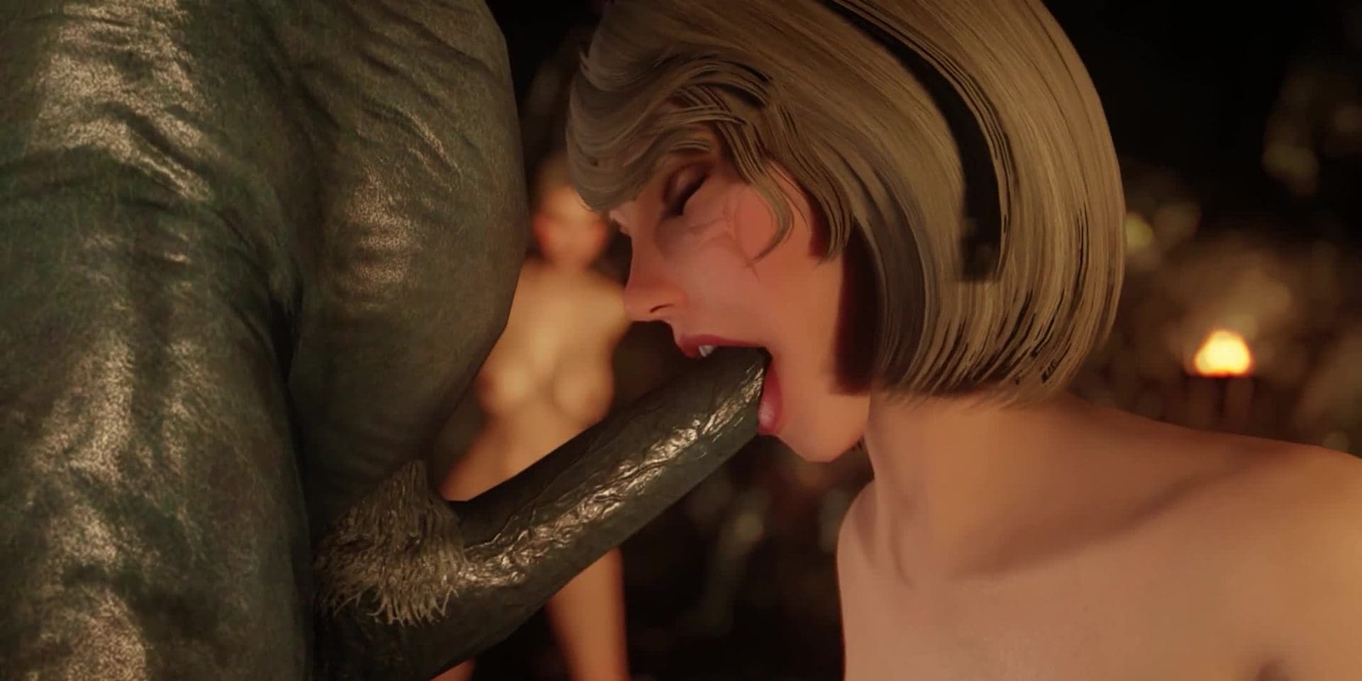 Her Sister Takes Goblin Cock [3DErotica]