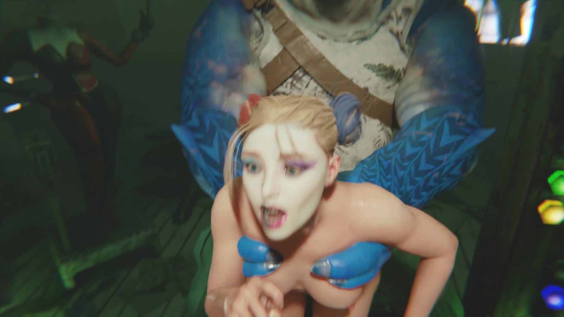 Harley Quinn & King Shark (No Costume) [Zmsfm]