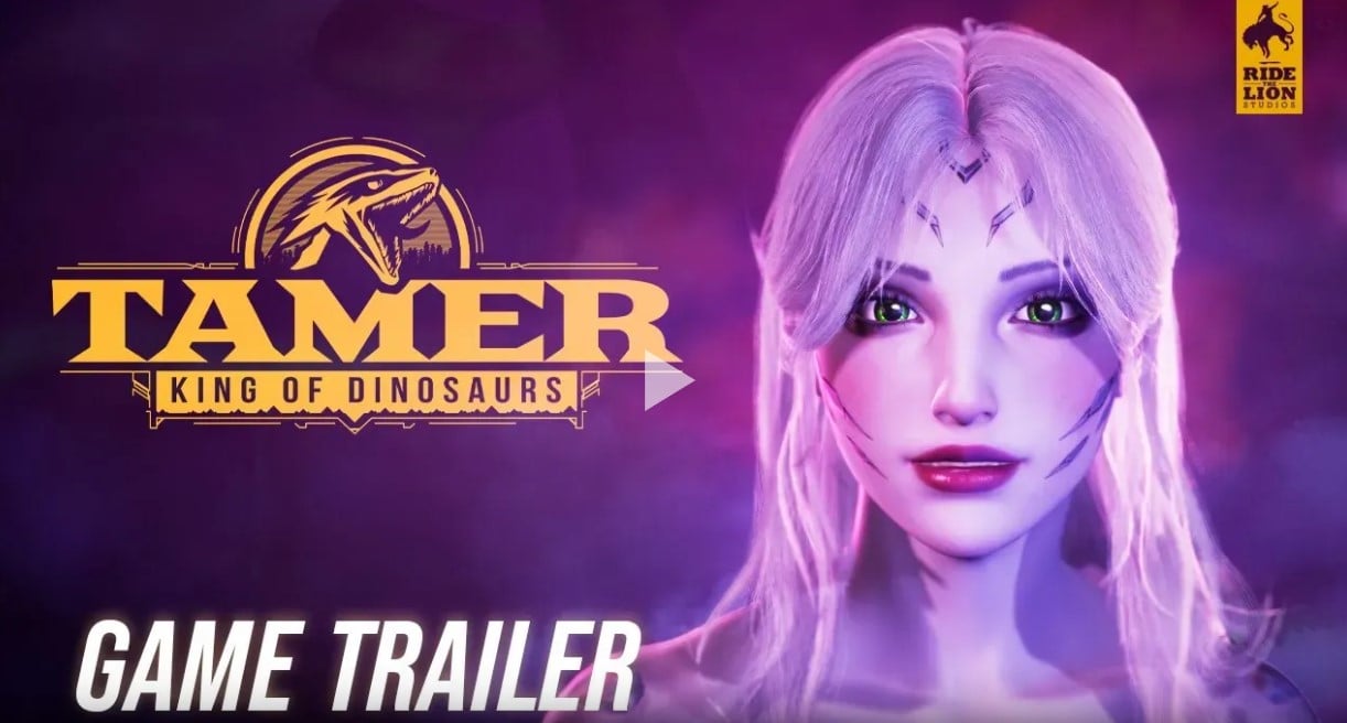 Tamer: King of Dinosaurs Video Game Trailer [RidetheLionStudios]