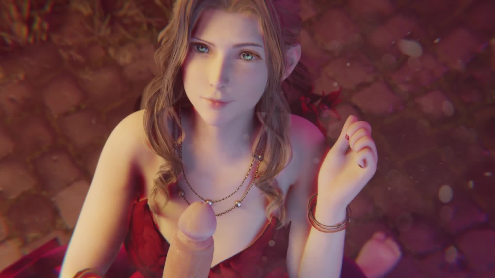Aerith Facial [Red Dress] [BulgingSenpai]