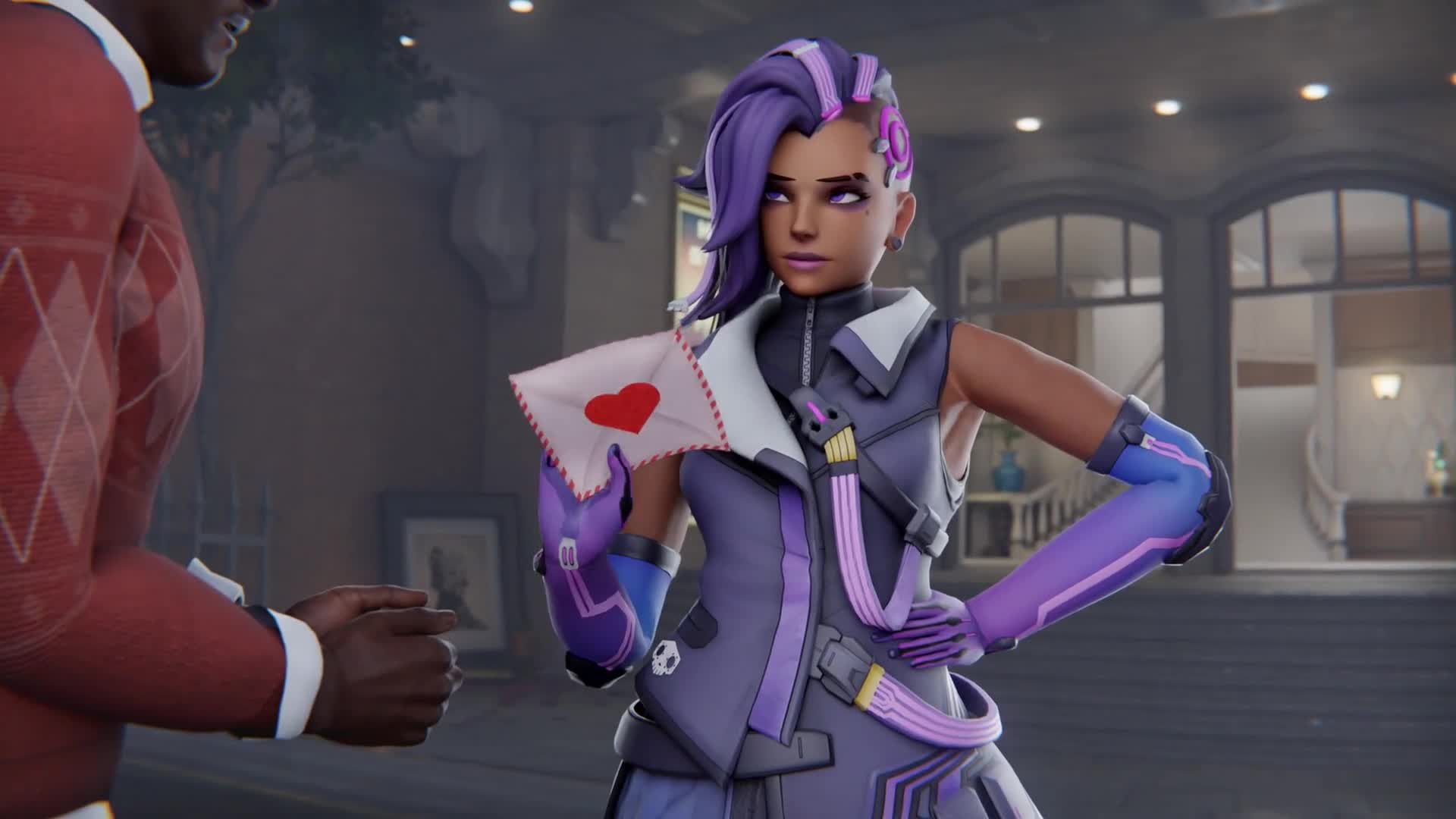 Sombra Reverse Cowgirl [Blacked] [Aphy3D]