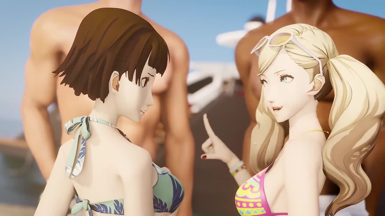 Makoto and Ann Get Picked Up [Amateurthrowaway]