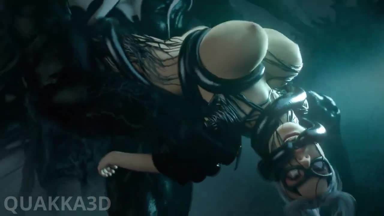 Black Cat Defeated By Venom [Quakka3D]