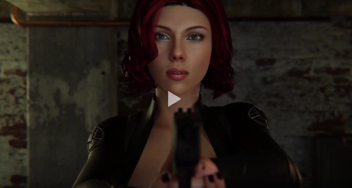 Black Widow Become Sex Slave in Enemy Base [Anianiboy]