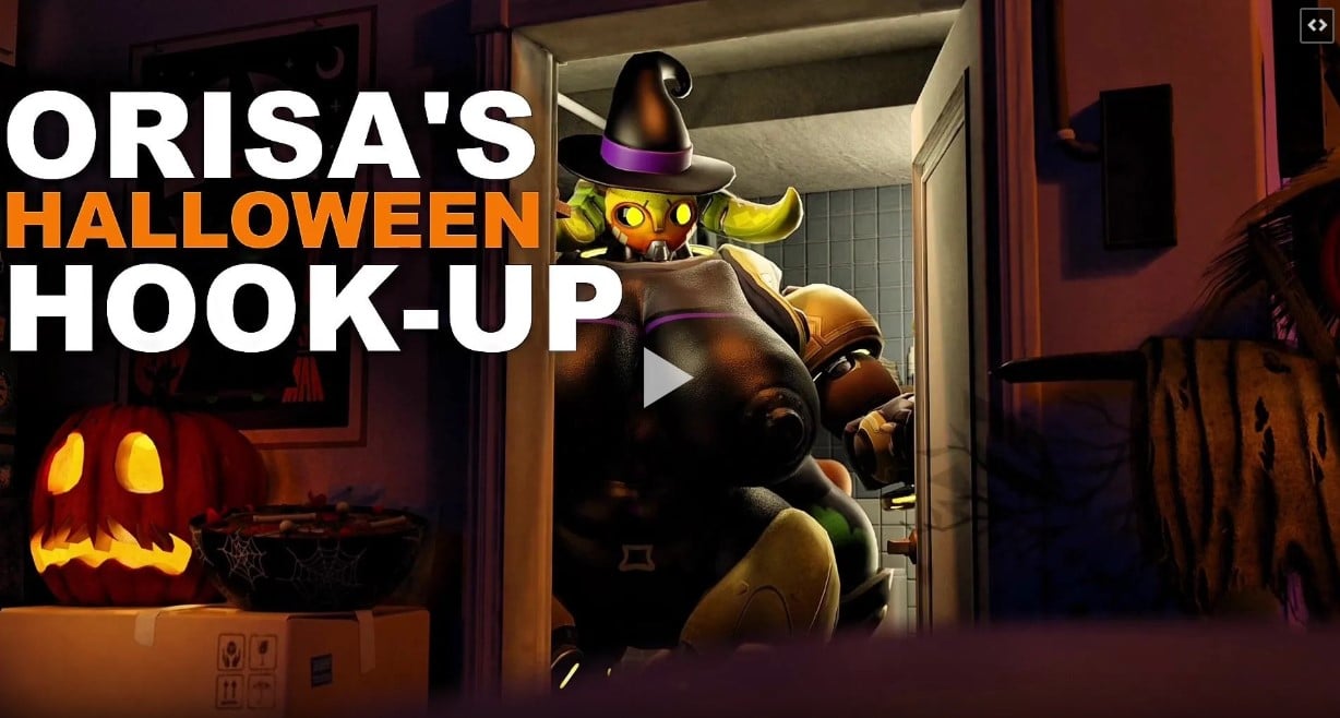 Orisa’s Halloween Hook-up [Snips456fur]