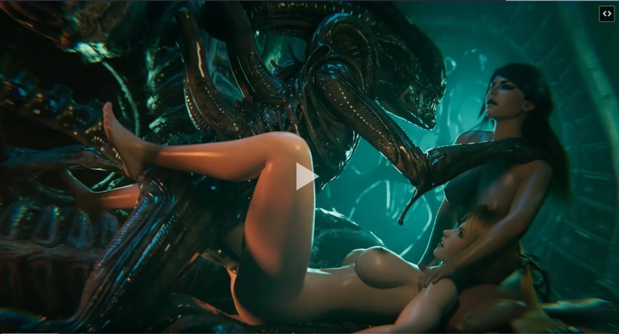 Samus Xenomorph Threesome [TheNest]