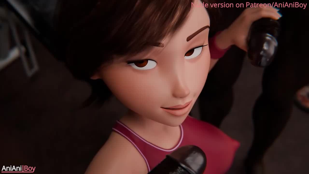 Helen Parr Trainings With BBC Guys [AniAniBoy]