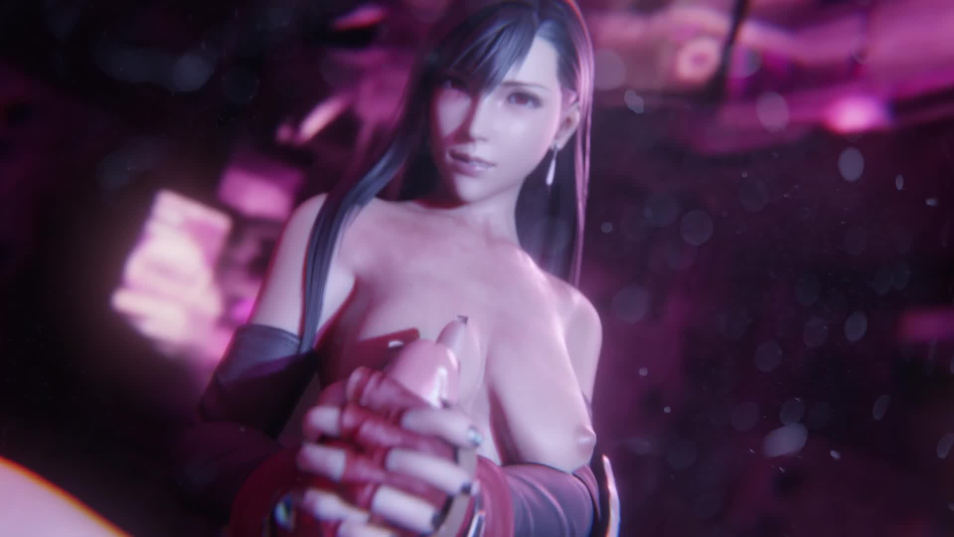 Tifa Handjob [BulgingSenpai]