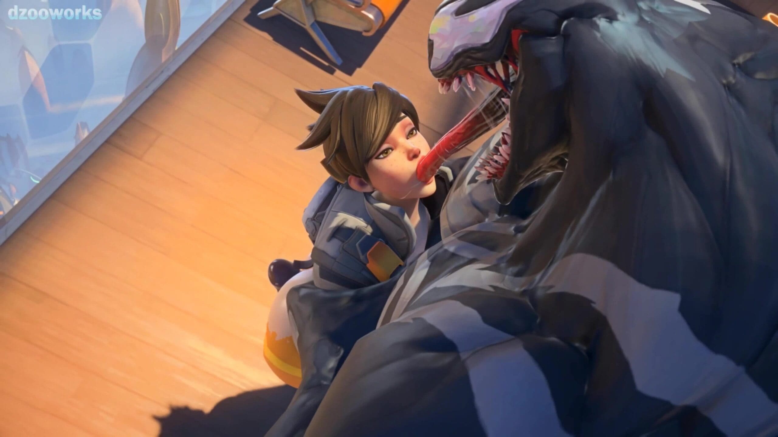 Tracer VS Venom [4K] [Dzooworks]