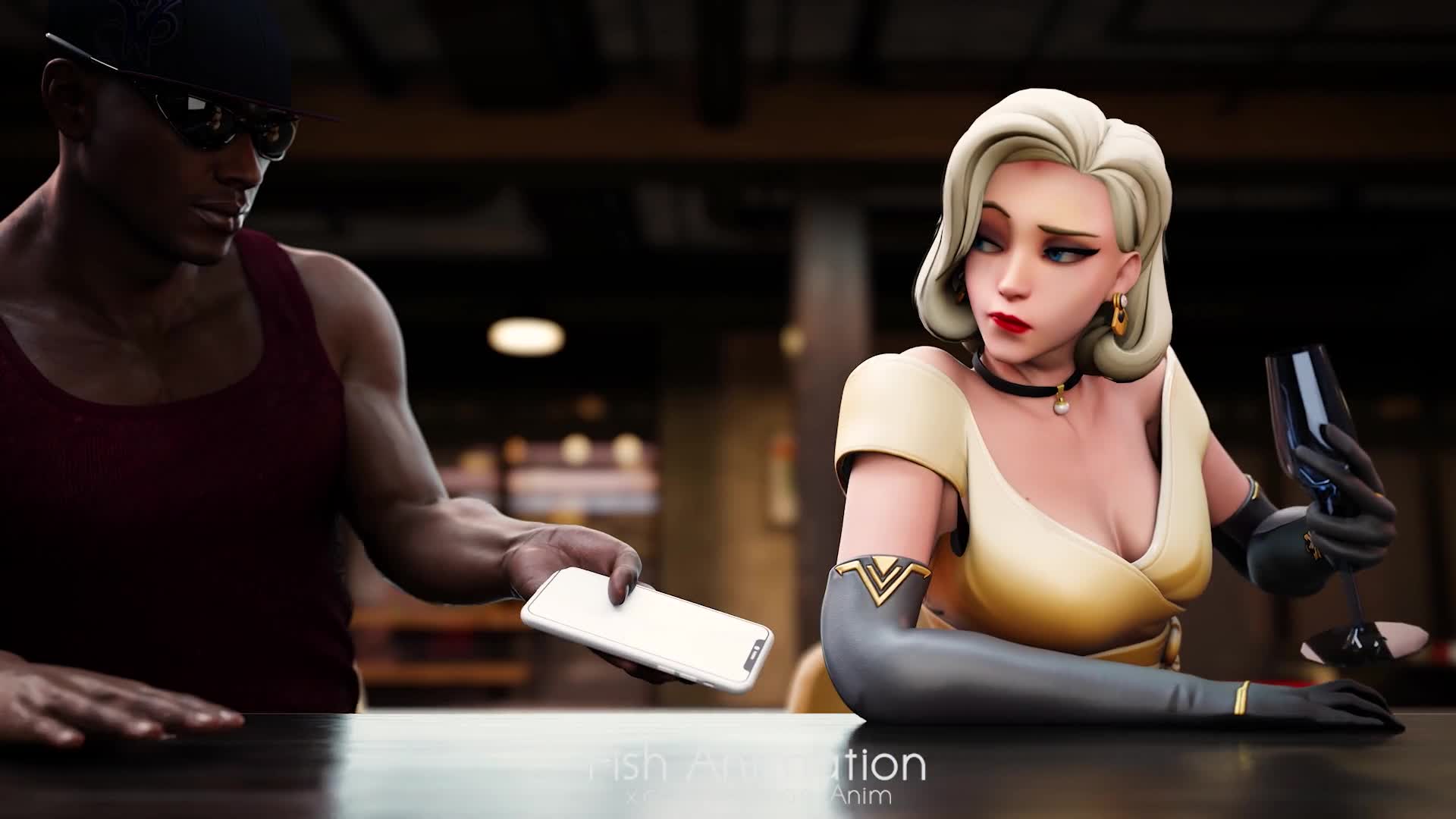 Mercy’s BBC Bar Night [FishmanNSFW]