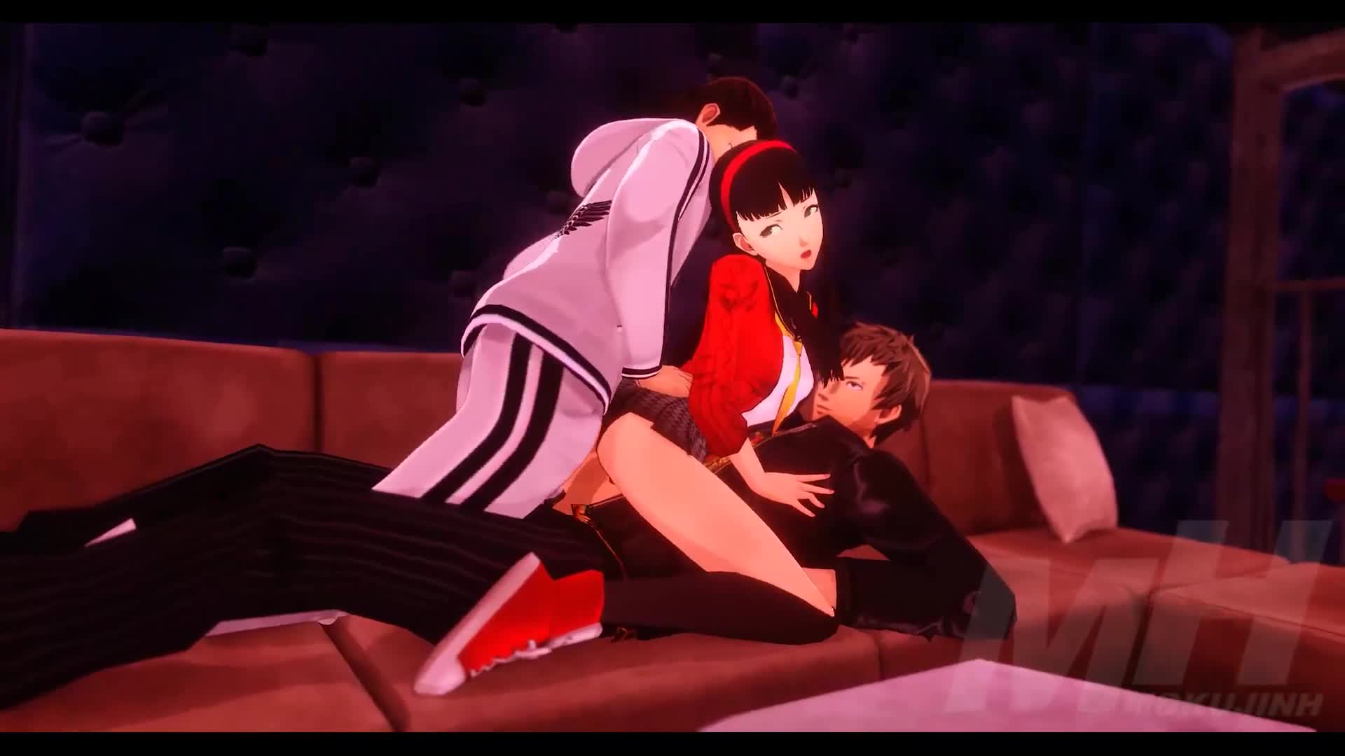 Yukiko Amagi Gangbang [Mokujin Hornywood]