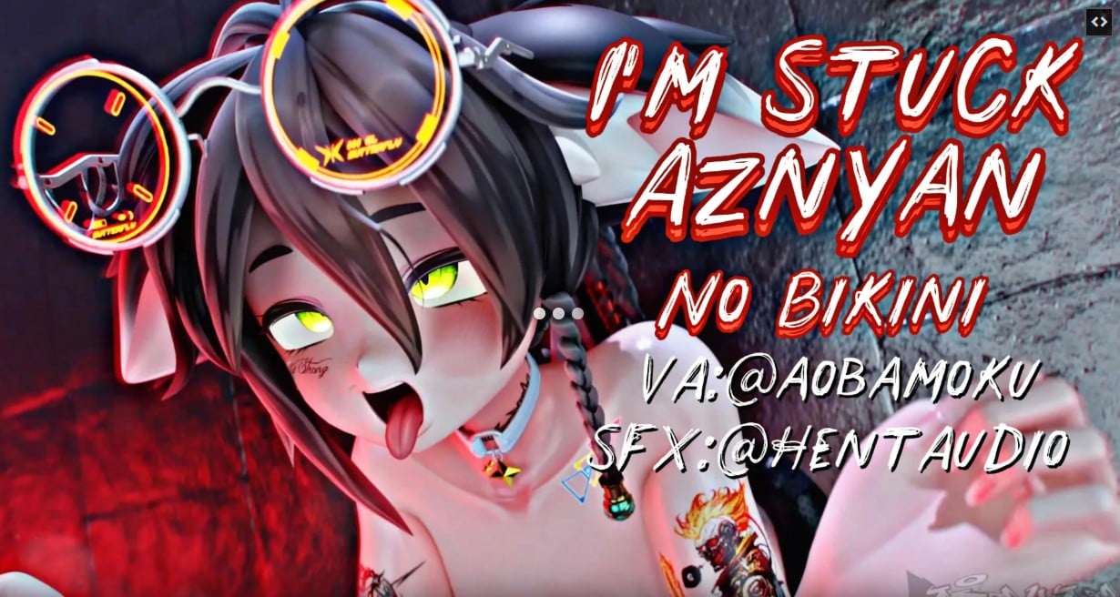 I’m Stuck [No Bikini] [4K] [Aznyan]