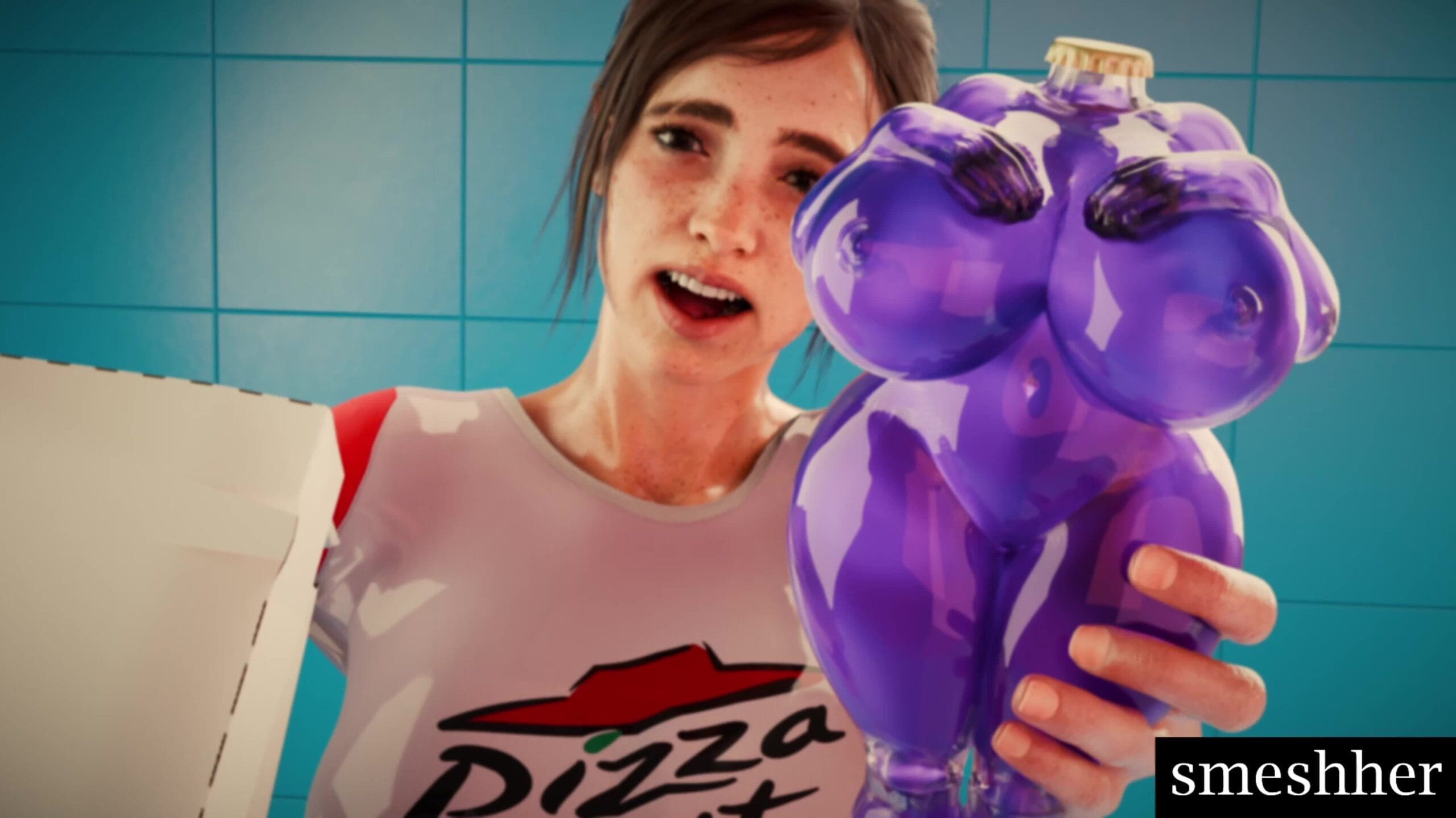 Ellie | Pizza Slut Part 2 [4K] [Smeshher]