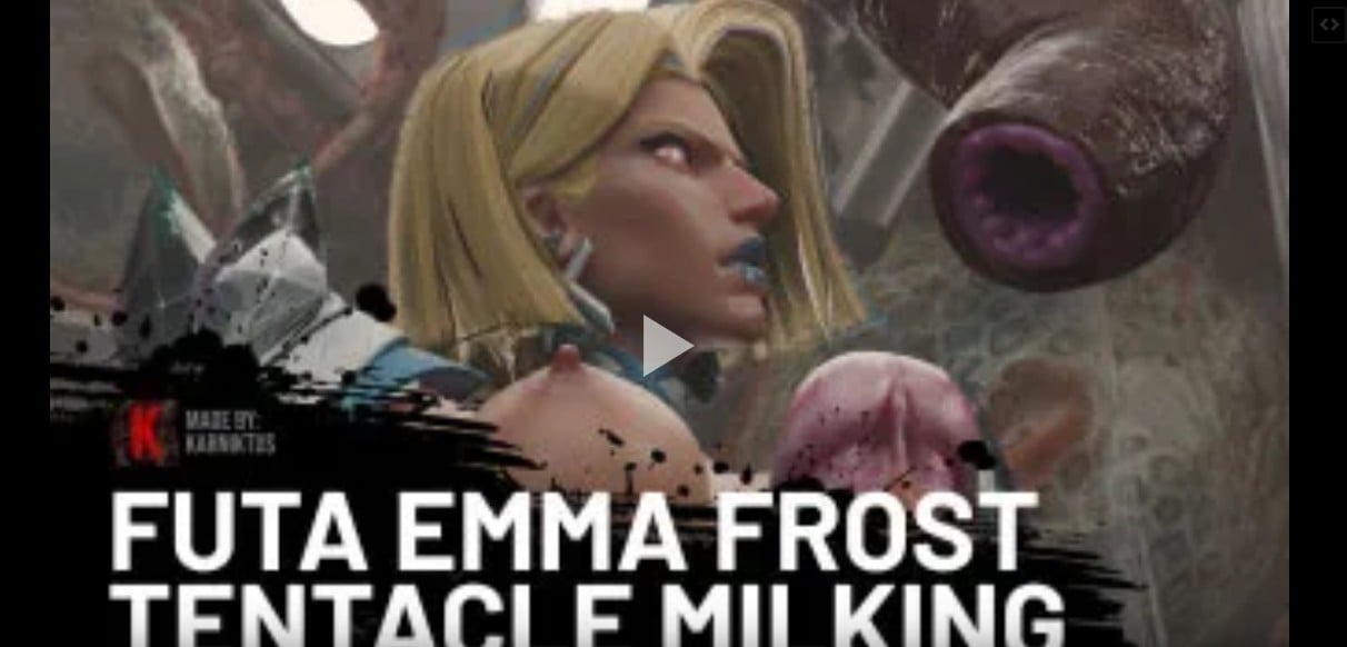 Futa Emma Frost Tentacle Milking [Karniktus]