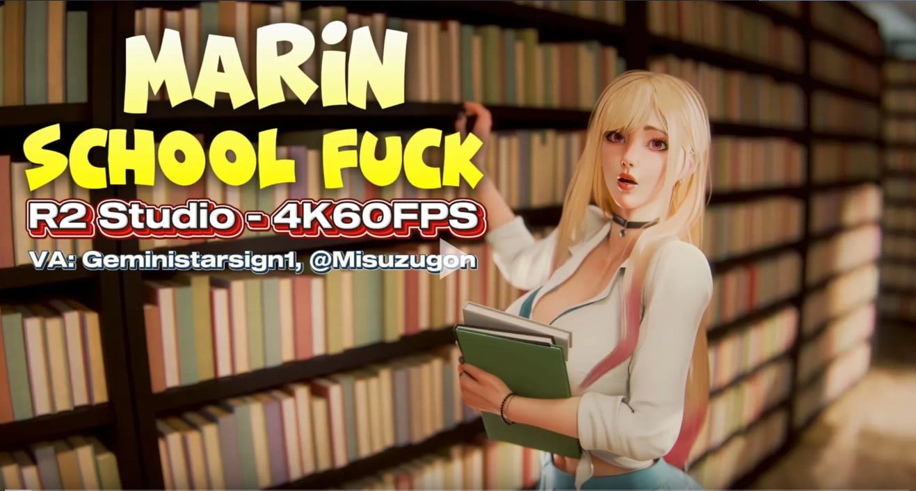 Marin – School Fuck [4K60FPS] [R2 Studio]
