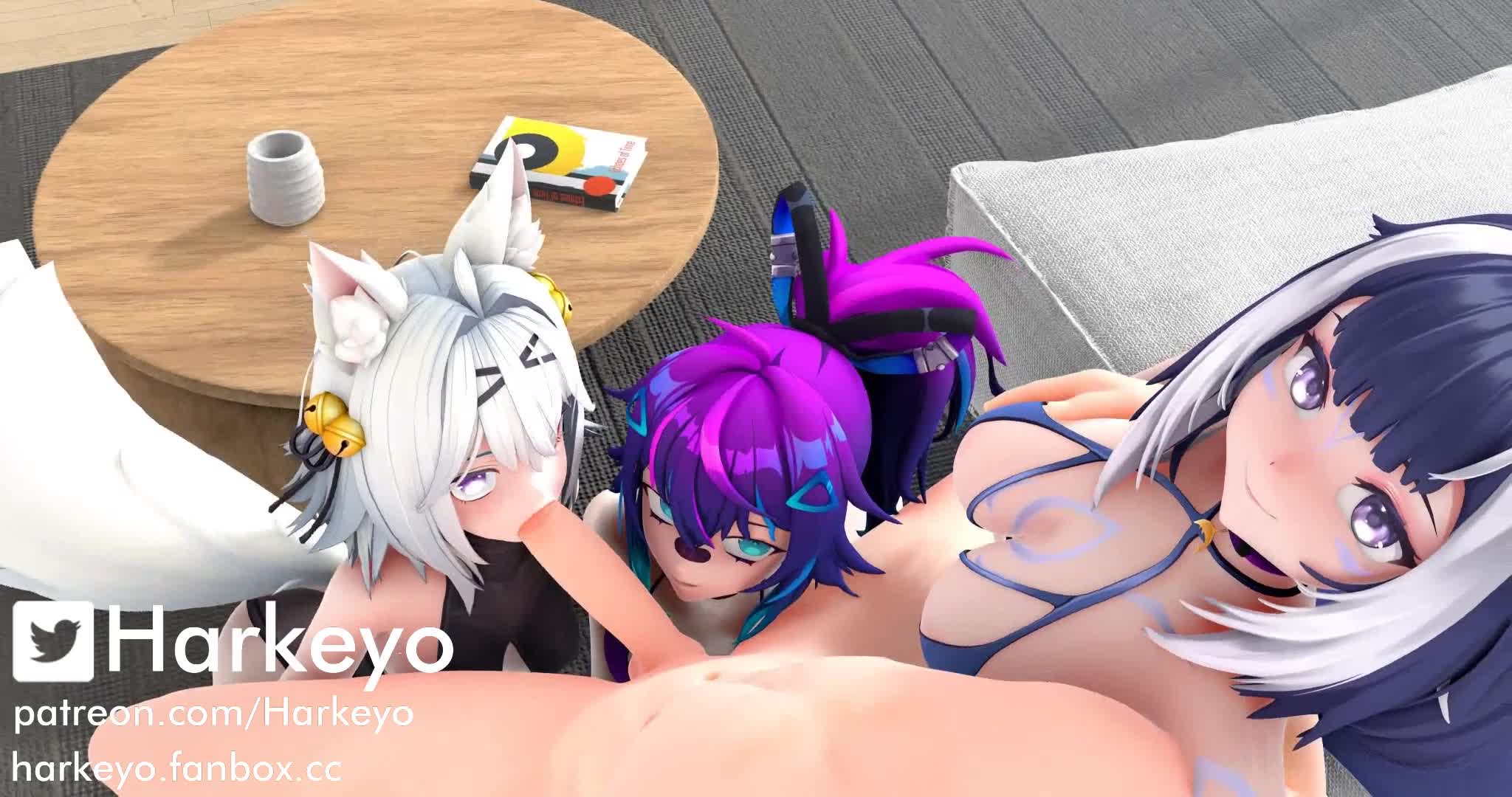 Foursome With Shylily Filian and Projekt Melody Part 1 [Harkeyo]