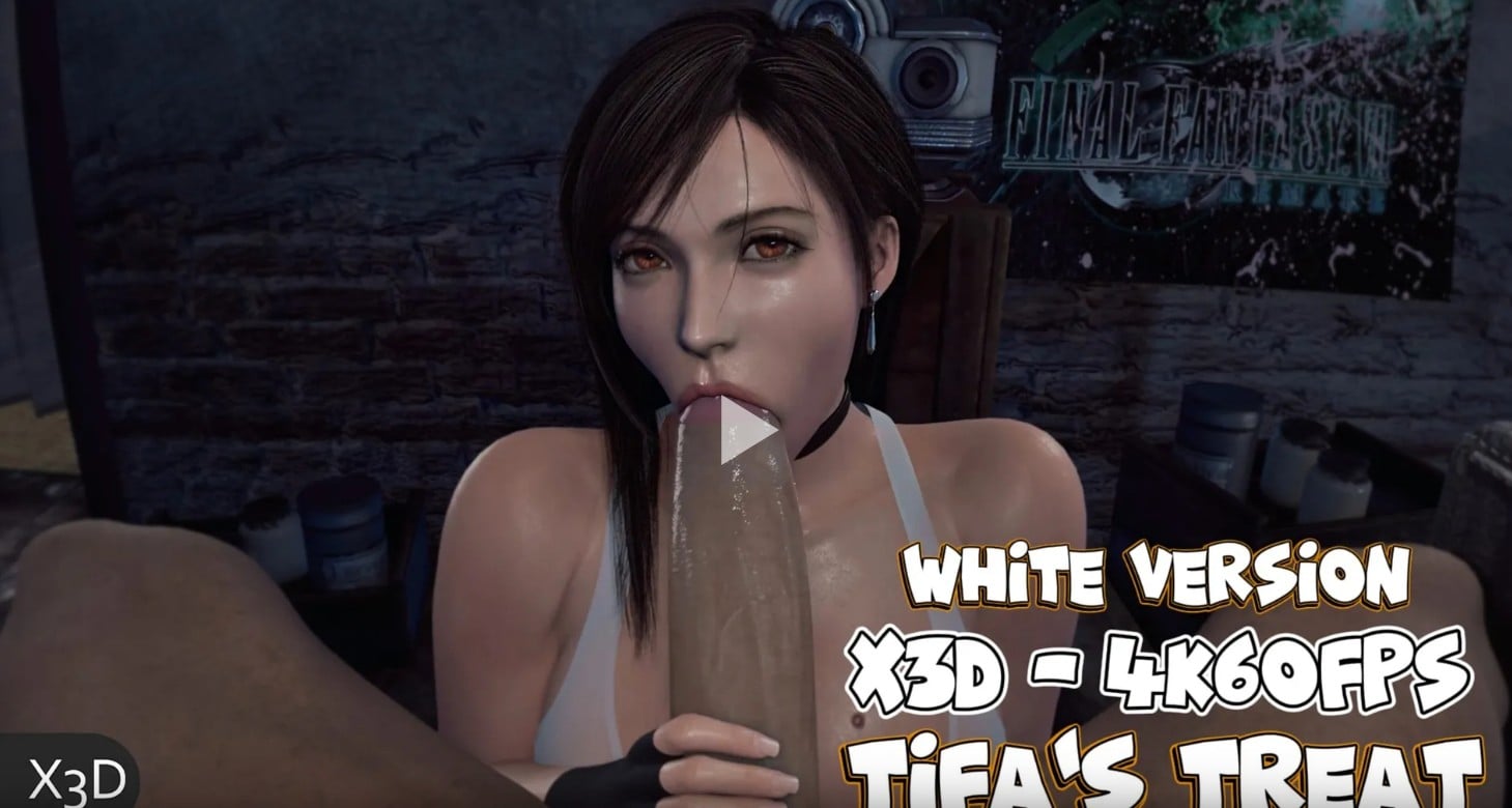 Tifa’s Treat [White] [X3D]