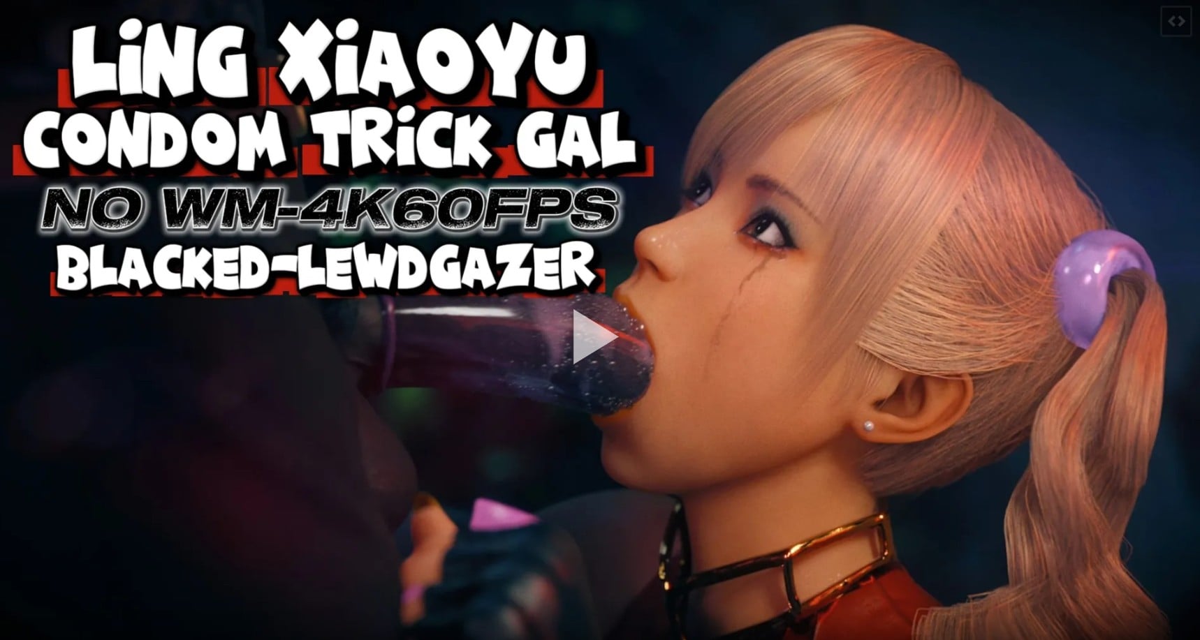 Xiaoyu – Condom Trick Gal [Blacked] [Lewdgazer]