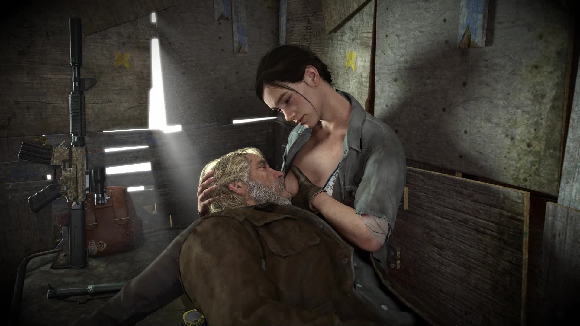 Ellie x Joel Titsuck [Spanky]
