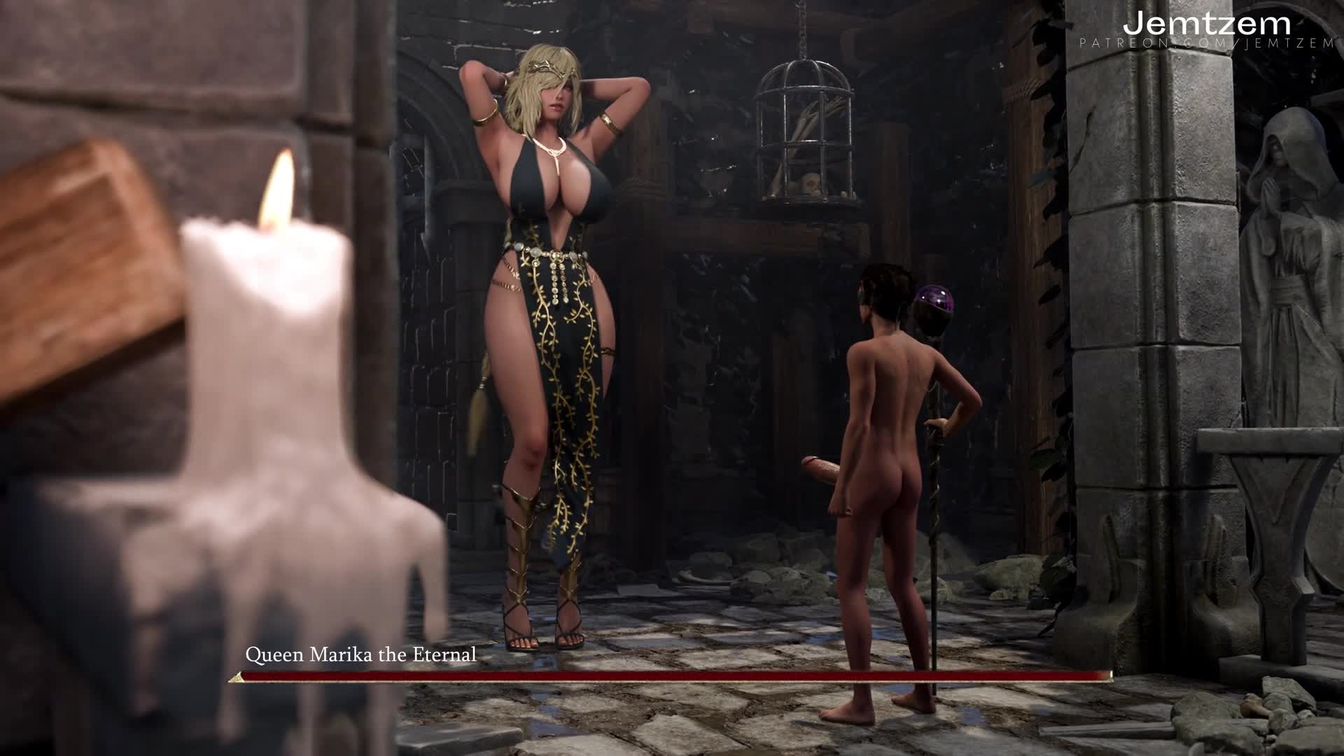 Queen Marika Vs Tarnished [Jemtzem]