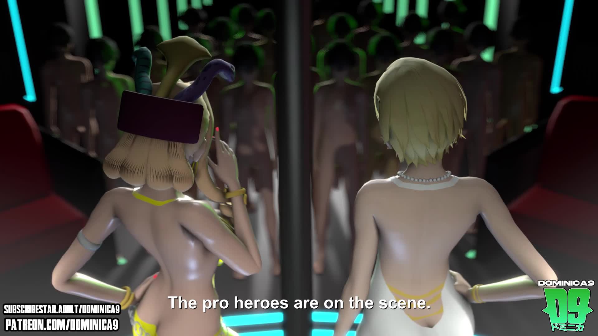 Ryukyu and Uwabami Bang an Entire Strip Club [Dominica9sfm]