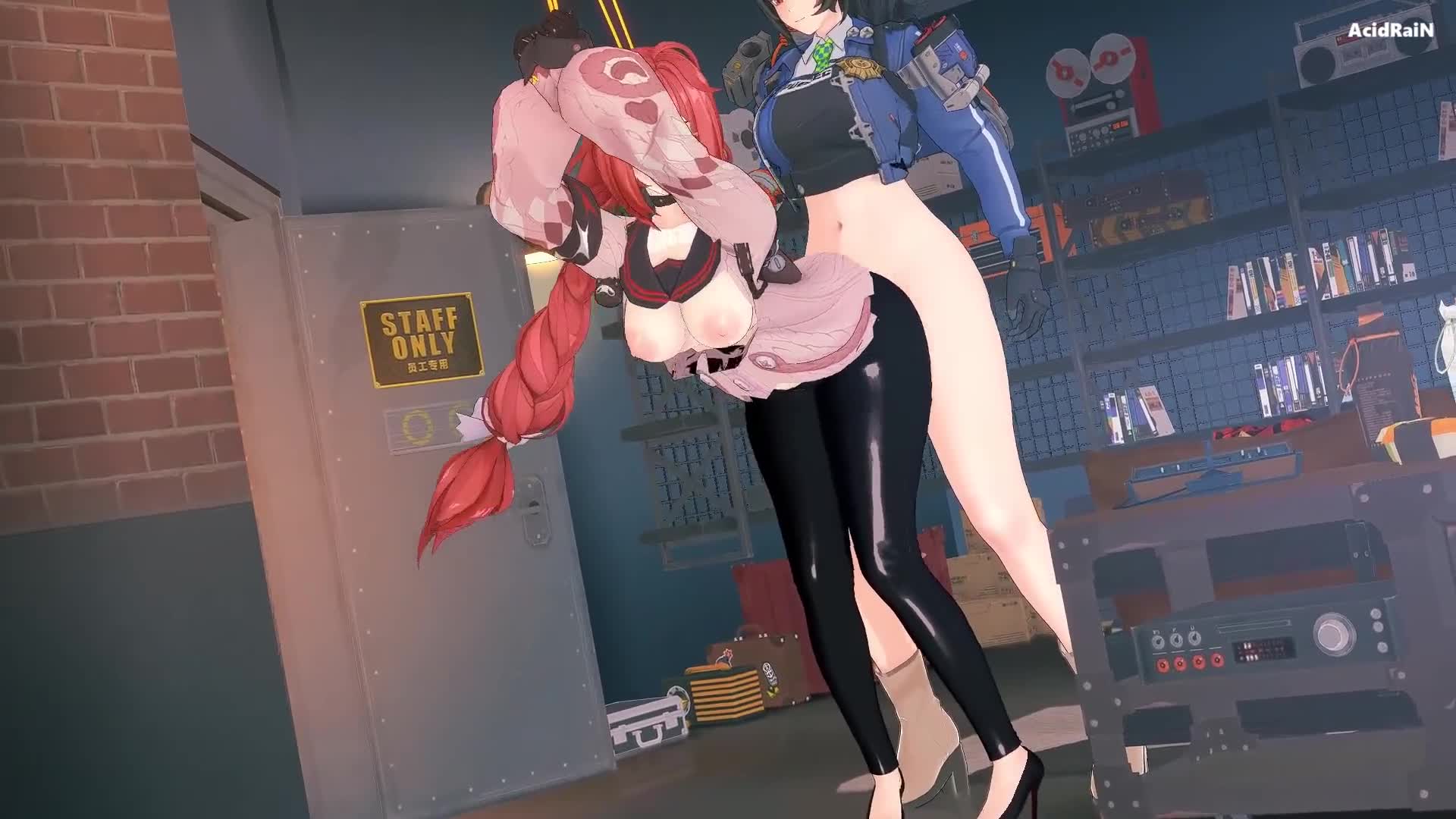 Yuzuha x Futa ZhuYuan Have Sex (ZzZ) [FUTA] [Acidrain]