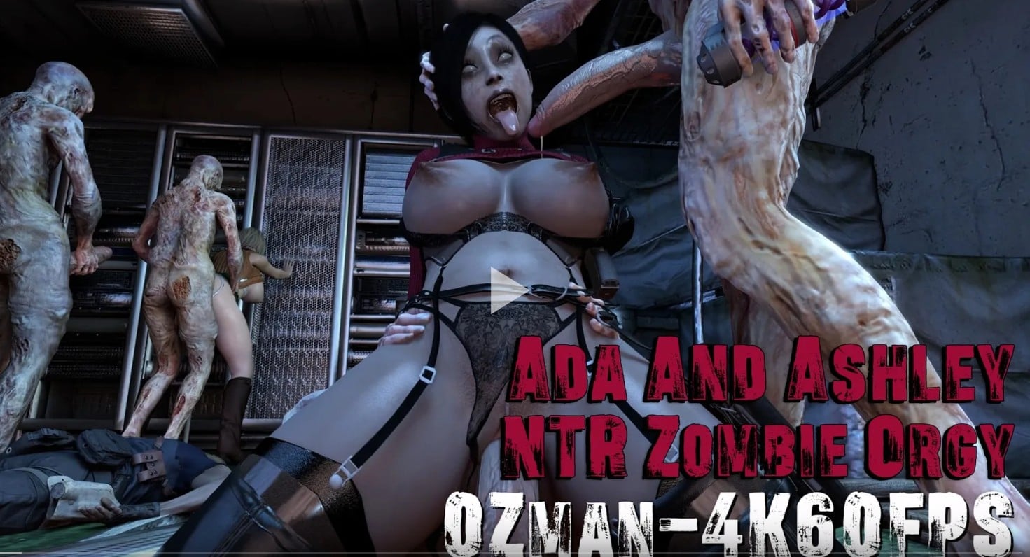 Ada And Ashley – NTR Zombie Orgy [0Zman]
