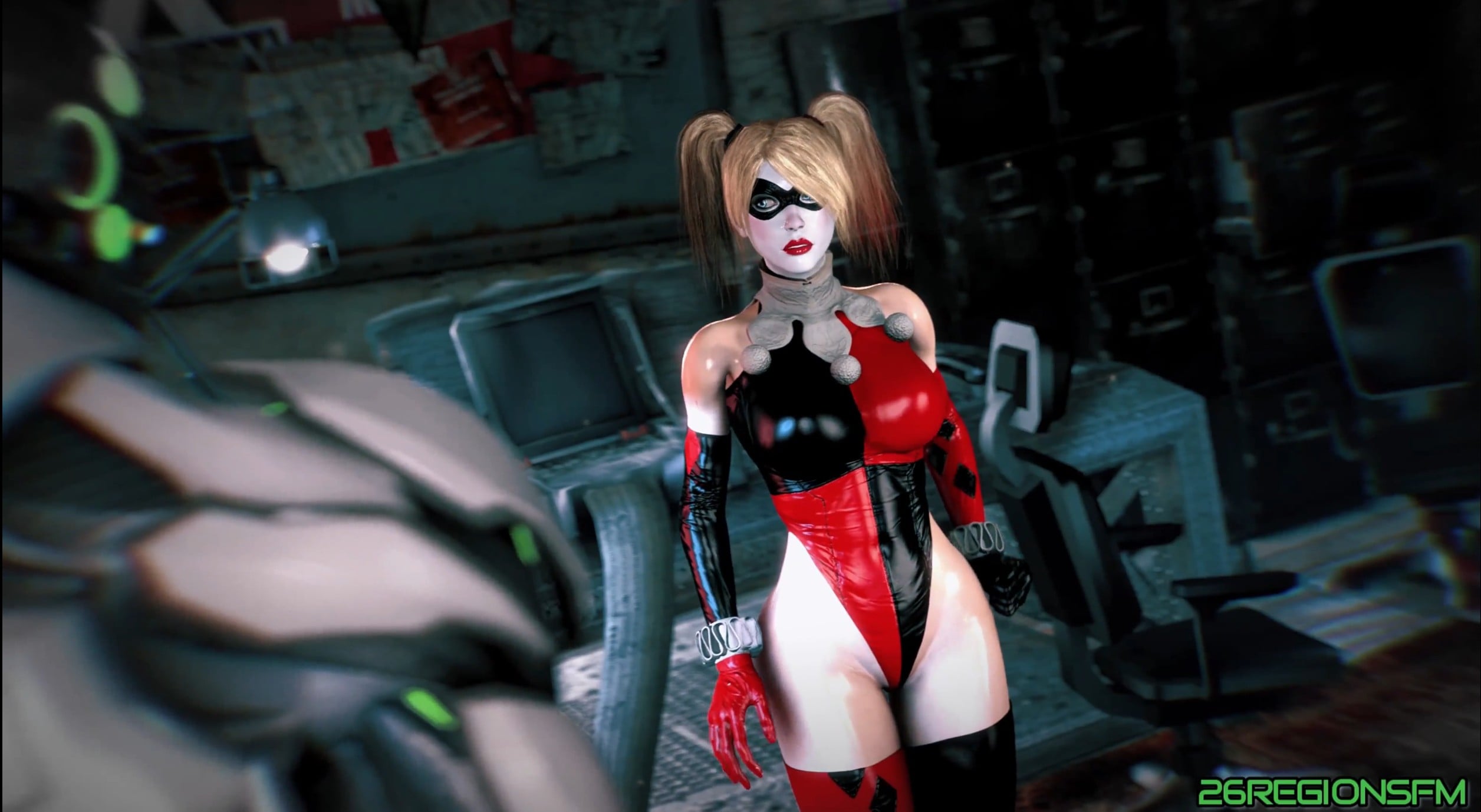 Harley Quinn VS Grid [4K60FPS] [26RegionSFM]