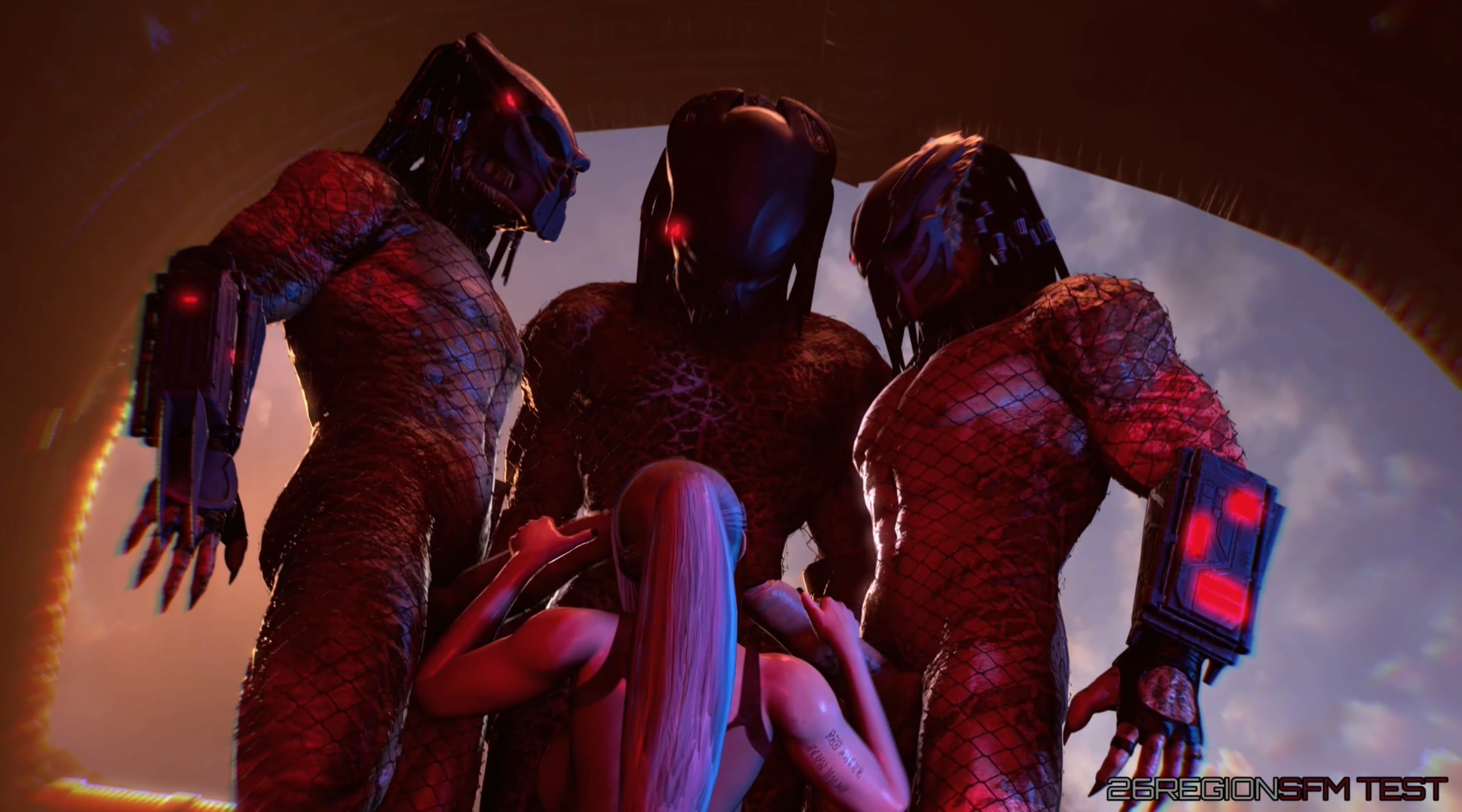 Unknown Planet X 2 (Gangbang Part) [26RegionSFM]