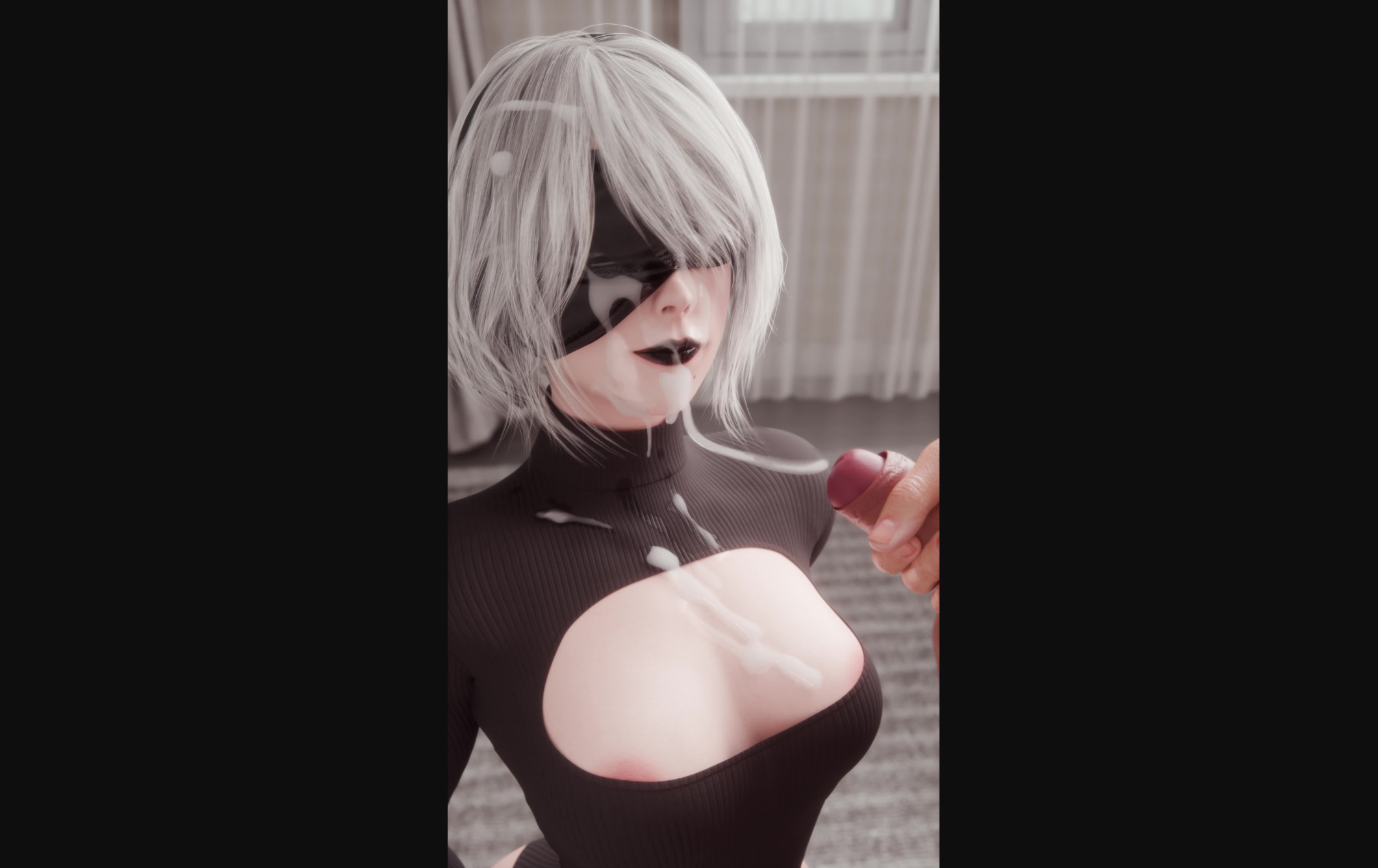2B Cumshot [4K] [Rekin3D]