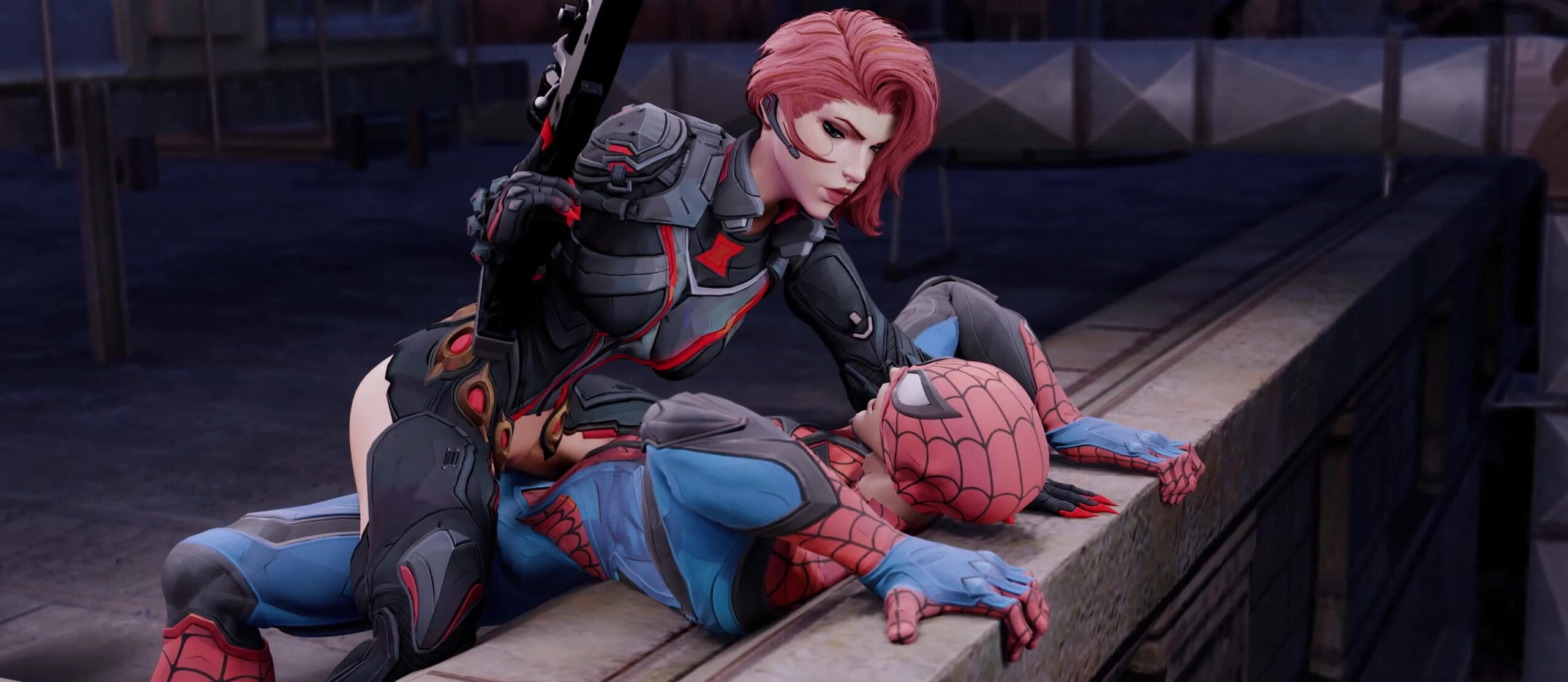Black Widow and Spidey [NSFWSeeker77]