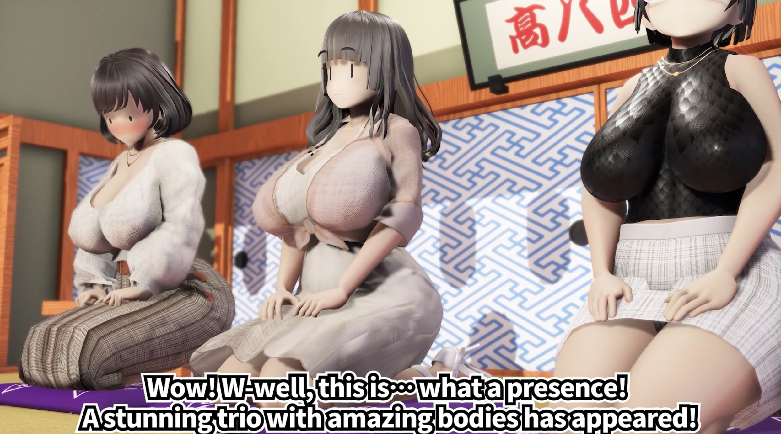 Girls with Different Face and Body Resolutions New Year’s Comedy Challenge [ENGSUB] [Taka84]
