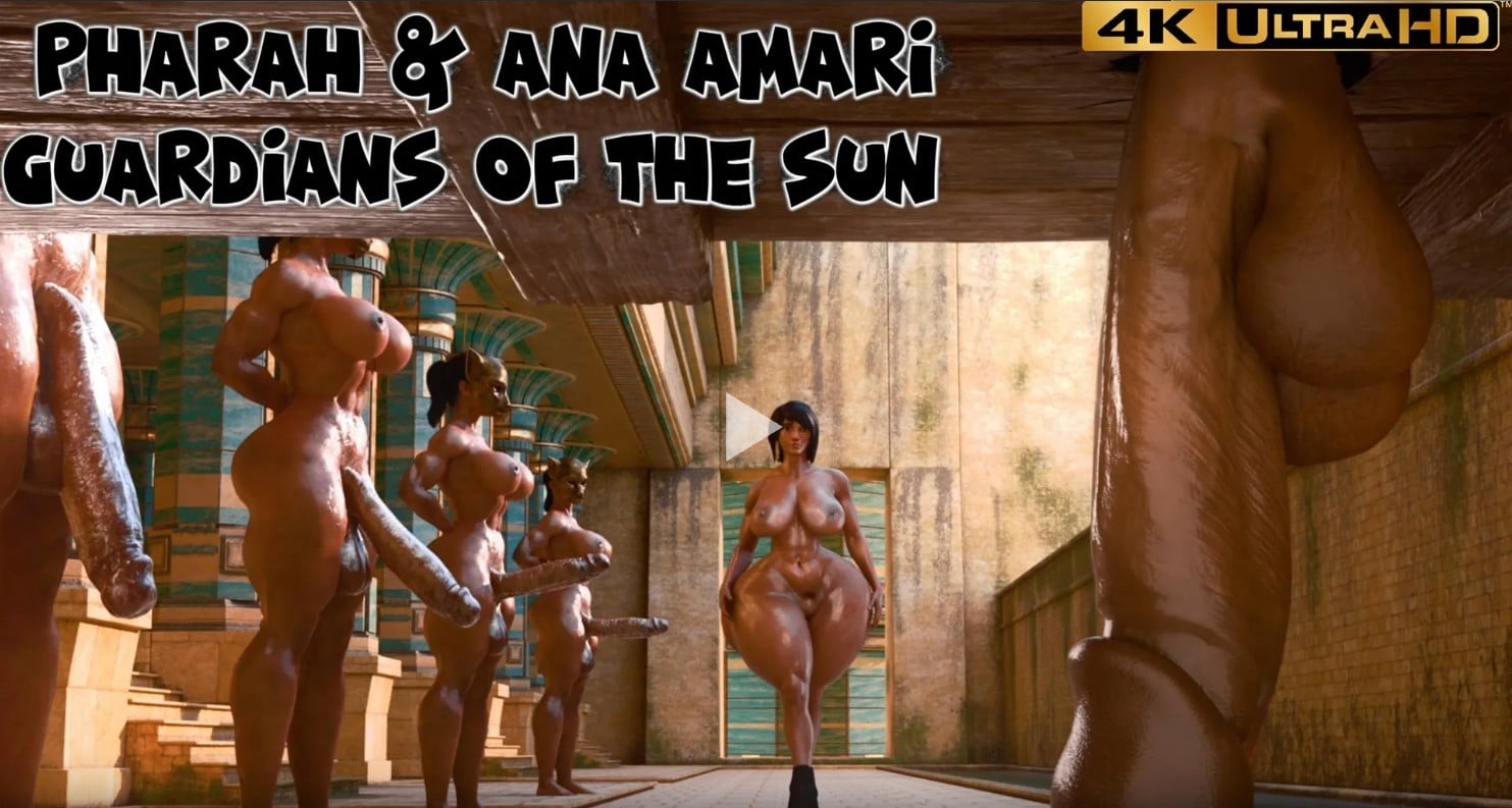 Pharah & Ana Amari – Guardians of the Sun [FUTA] [4K60FPS] [Smeshher]
