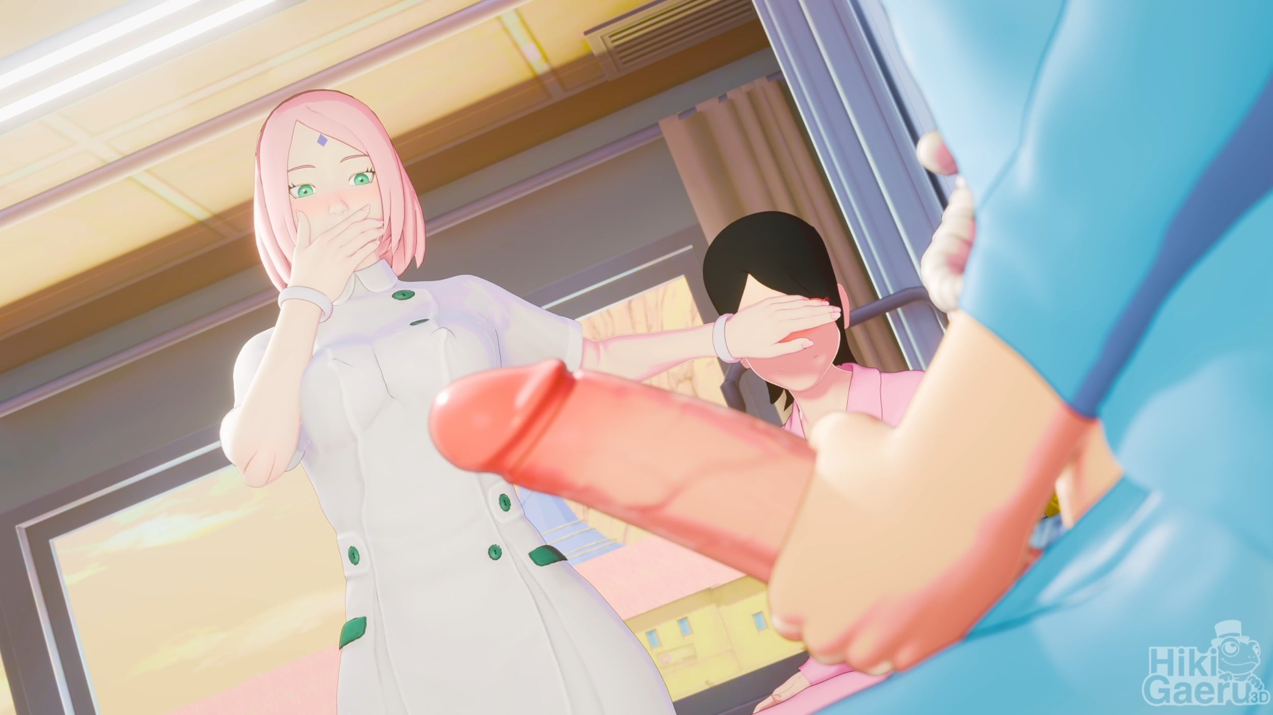 Big Dick Boruto Sakura Hospital Part 1 [HIKIGAERU3D]