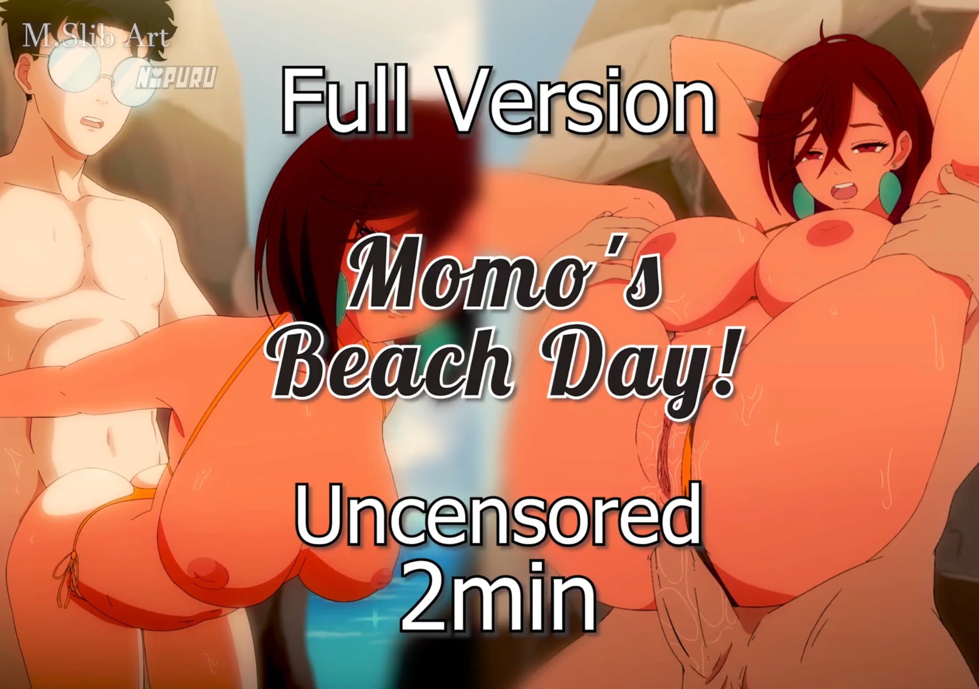 Momo’s Beach Day Uncensored (Dandadan) [Nipuru]