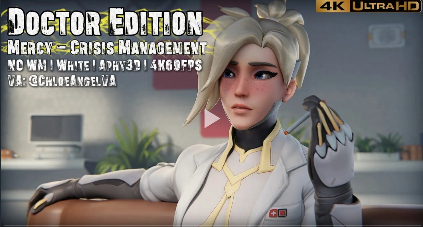 Mercy | Crisis Management Doctor Edition [White] [4K60FPS] [Aphy3D]