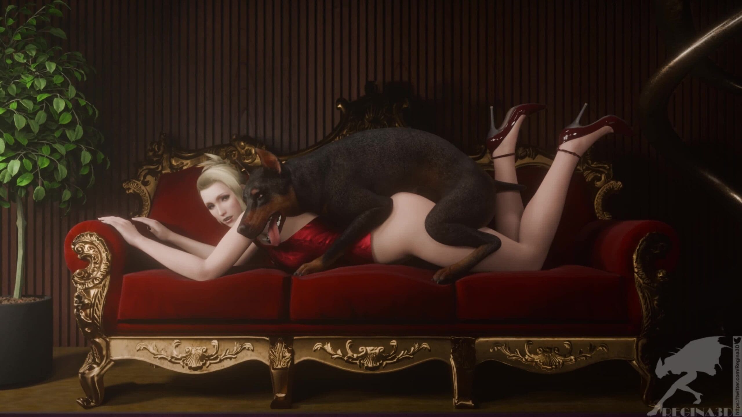 Scarlet & Doggo [4K60FPS] [Regina3D]