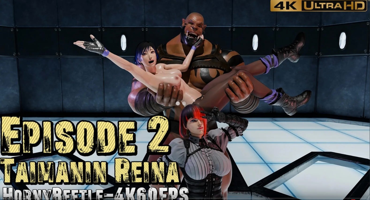 Taimanin Reina – Episode 2 [4K60FPS] [HornyBeetle]